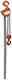 Chain Hoist for Weight Load up to 1t Orange