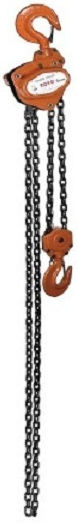 Chain Hoist for Weight Load up to 2t Orange