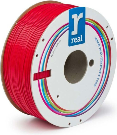 Real Filament Plus ABS 3D Printer Filament 1.75mm Red 1kg 1pc Spool