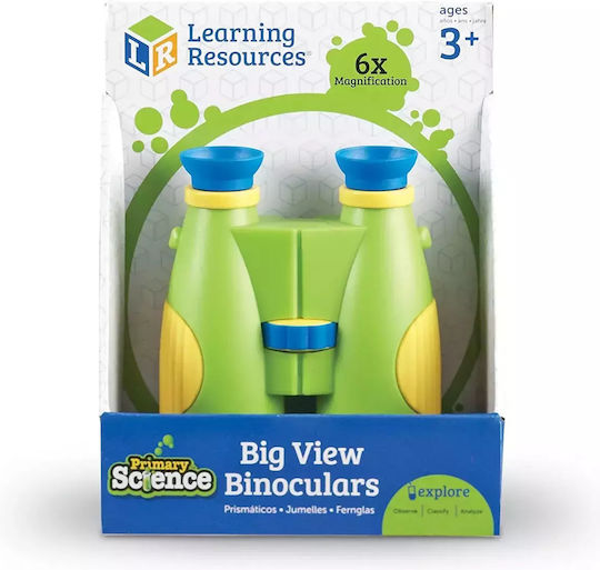 Learning Resources Primary Science Big View Binoculars Εκπαιδευτικό Παιχνίδι Γνώσεων για 3+ Ετών