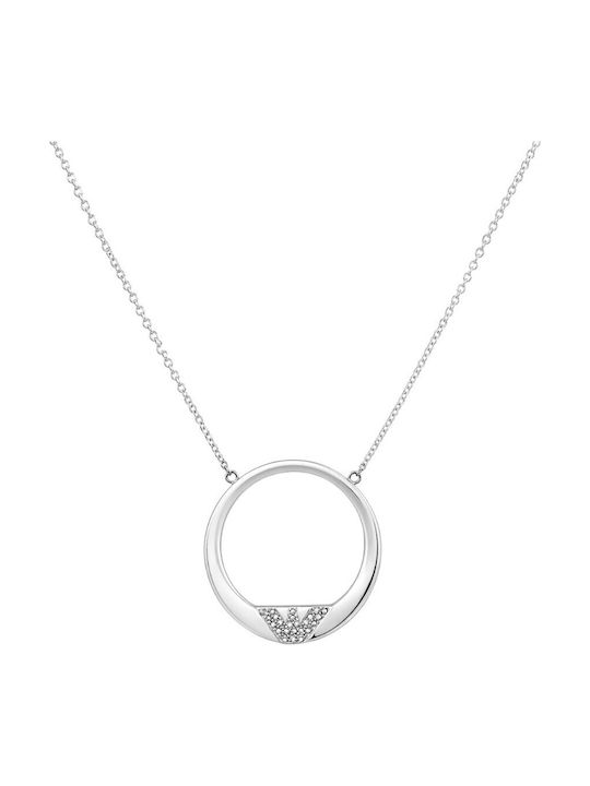 Emporio Armani Necklace Made Of Silver