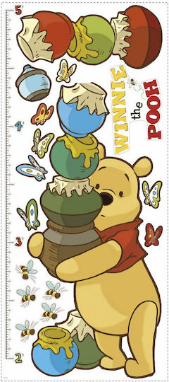 Wachstumstabelle für Kinder und Babys Winnie The Pooh Mehrfarbig