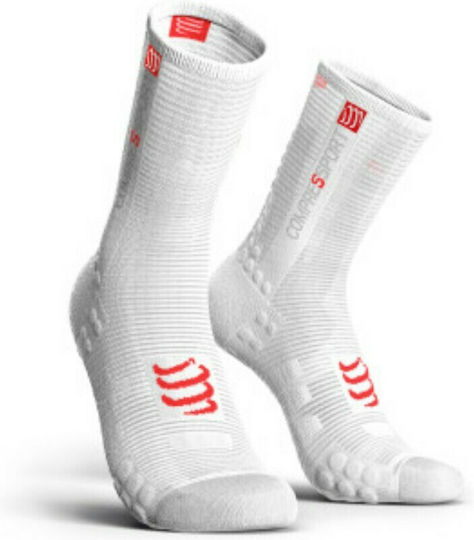 Compressport Calf Cycling Socks White V3 Smart