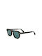 Gast Lavivo Sunglasses with AA02 Tartaruga Plastic Frame and Green Lens