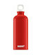 Sigg Fabulous Aluminum Water Bottle 600ml Red