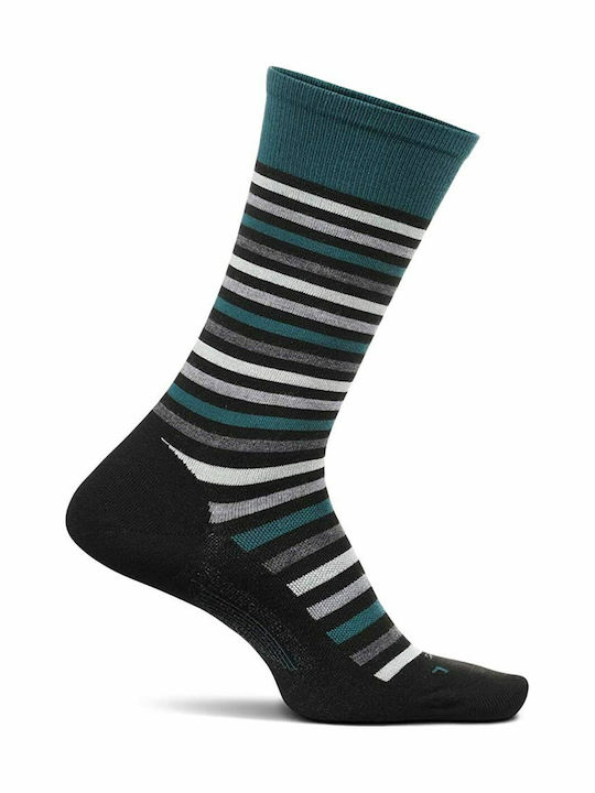 Feetures Dilworth LM10459 Sportsocken Schwarz 1 Paar