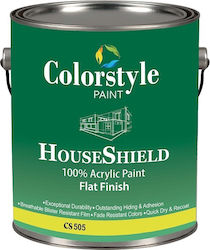 Colorstyle Paint 505 Houseshield Plastik Farbe für Äußeres Verwendung Weiß 10Es