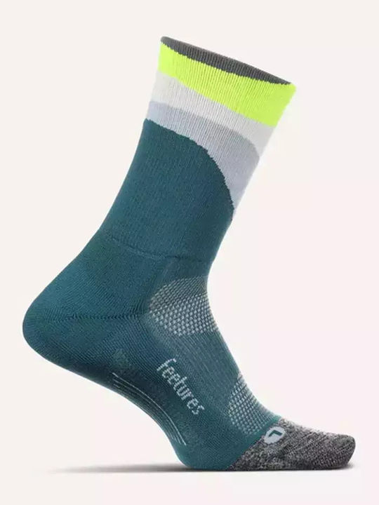 Feetures Elite Ultra Light Mini Crew E95504 Șosete sportive Verzi Feetures Elite Ultra Light Mini Crew E95504 Șosete sportive Verzi