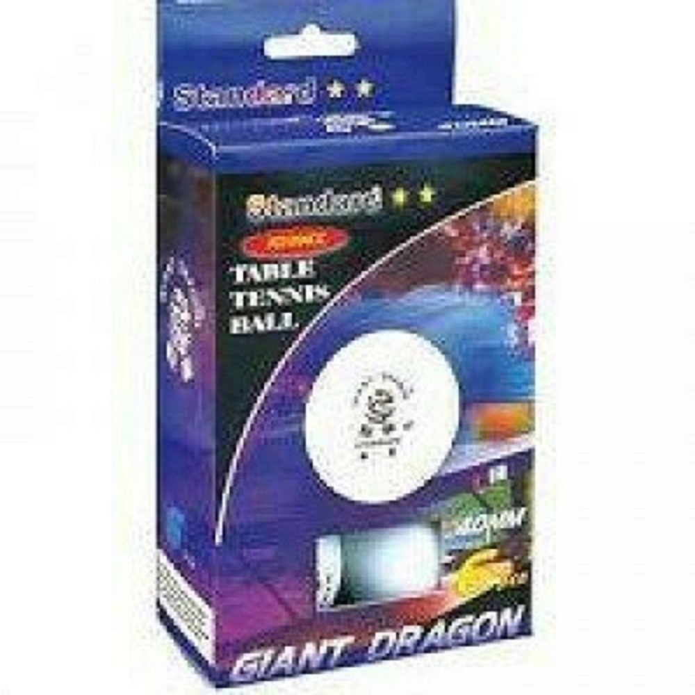Giant Dragon Standard Μπαλάκια Ping Pong 2Star 6τμχ Skroutz.gr