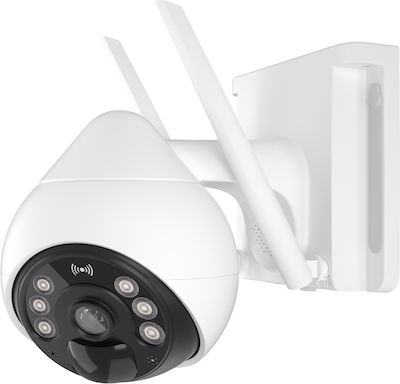 Vstarcam IP Cameră de Supraveghere Wi-Fi 3MP Full HD+ Rezistentă la apă cu Comunicare Bidirecțională și cu Lanternă 4mm