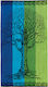Beauty Home Art 2107 Beach Towel Cotton Blue/Green 160x86cm.