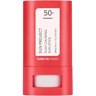 Thank You Farmer Sun Project Silky Calming Sunscreen Stick Face SPF50 14gr