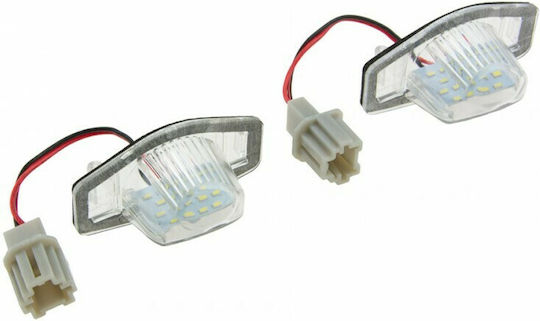 Kennzeichenbeleuchtungen LED für Honda CR-V (Compact Recreational Vehicle) / Civic / DE-V / HR-V / Jazz 2Stück