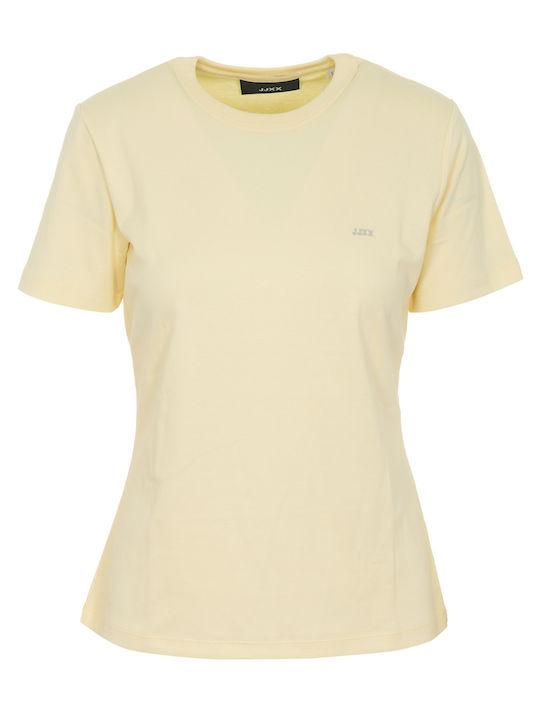 Jack & Jones Women's T-shirt Pastel Yellow