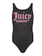 Juicy Couture Kids Swimwear One-Piece Black
