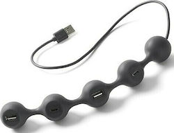 Lexon Peas USB Hub 4 Ports (USB-A) LD143DG