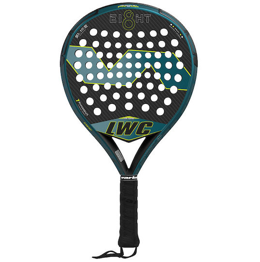 Varlion Lw Carbon 8 Prisma 2022 Ρακέτα Padel Ενηλίκων Μαύρη/Πράσινη