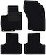 Rigum Set of Front and Rear Mats 4pcs for Peugeot 4008 Mitsubishi Asx Citroen C4 Aircross 2010 2023 Black