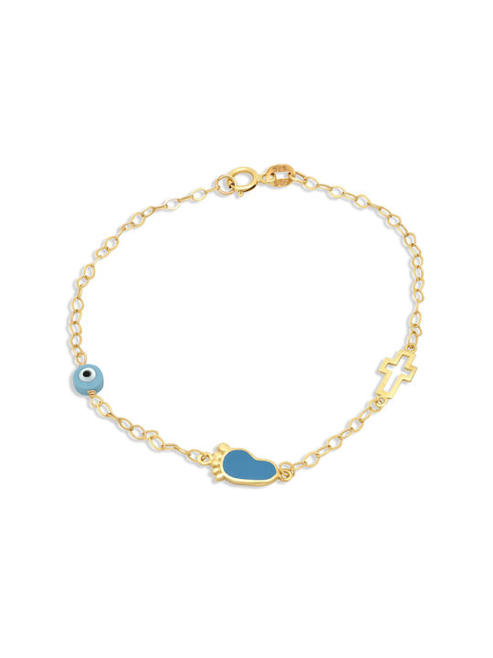 Gold Children's Bracelet K14