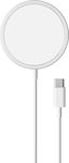 Puro Magsafe Charger and Cable USB-C 15W Whites (CUSBCMAG1-WHI)