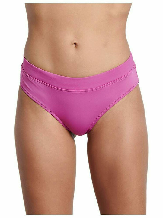 BodyTalk Bikini Alunecare Talie înaltă Fuchsia