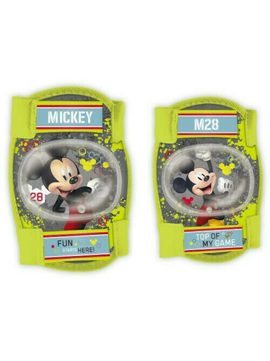 Σετ προστατευτικών αξεσουάρ για παιδια Disney Mickey 2 (Επιαγκωνίδες - Επιγονατίδες), (ZLV)