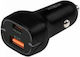 Moxom MX-VC14 Car Charger 20W Fast Charging with Ports 1xUSB 1xType-C