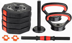 Eb Fit EB Fit Set Kettlebells din Fontă 10kg Negre