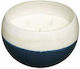 Aria Trade Scented Candle Noix De Coco Jar Blue 12.5x8.5cm 1pcs