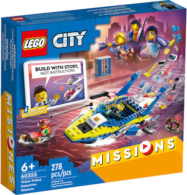 LEGO® City Missions: Water Police Detective Missions (60355)