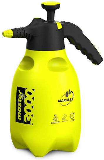 Marolex Master Ergo 3000 Ψεκαστήρας Προπιέσεως με Χωρητικότητα 3lt σε Κίτρινο χρώμα