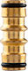 Neo Tools 15-749 Zwei-Wege-Stecker Bronze