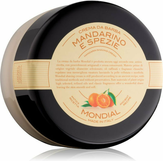 Mondial Luxury Bicolor Mandarin and Spice Cremă pentru bărbierit 150ml