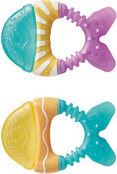 Saro Little Fish Teether with Water made of Plastic for 6 m+ 2pcs