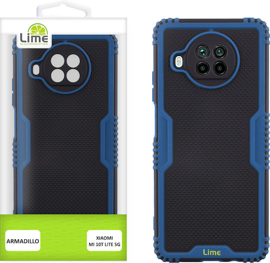 Lime Armadillo Camera Guard Задна корица Пластмаса Син (Xiaomi Mi 10T Lite)
