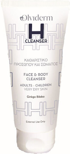 Olvipharm Olviderm H Liquid Cleansing Face 200ml