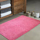Lino Home Bath Mat Cotton Waves 2500000624 Fuchsia 50x80cm