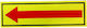 Schild "Richtungspfeil" 20935 1Stück