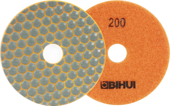 Bihui Diamond Polishing Pad Δίσκος Λείανσης Δομικών Υλικών 100mm P200