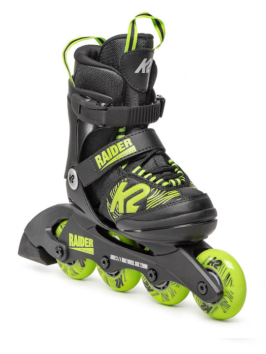K2 Inline Rollers Μαύρα Black/Lime Ενηλίκων