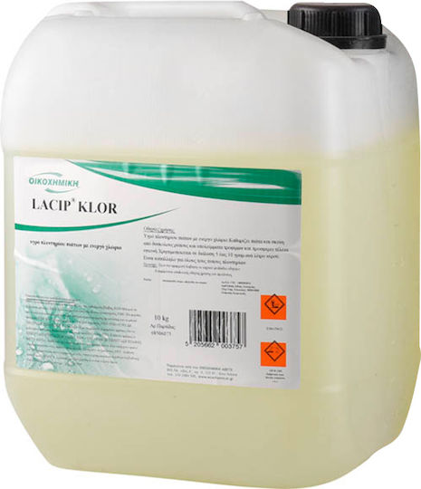 Ikochimiki Lacip Klor Commercial Dishwasher Liquid Detergent 10lt