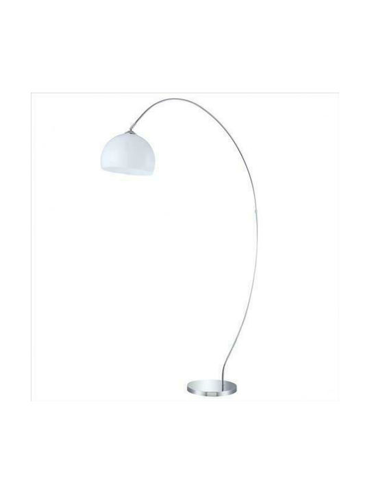 Wofi Sander Lampa de podea Î170xL30cm. cu Soclu pentru Bec E27 Argintiu