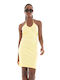 Only Sommer Mini Kleid Gelb