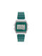 Adidas Digital Uhr Chronograph mit Grün Kautschukarmband