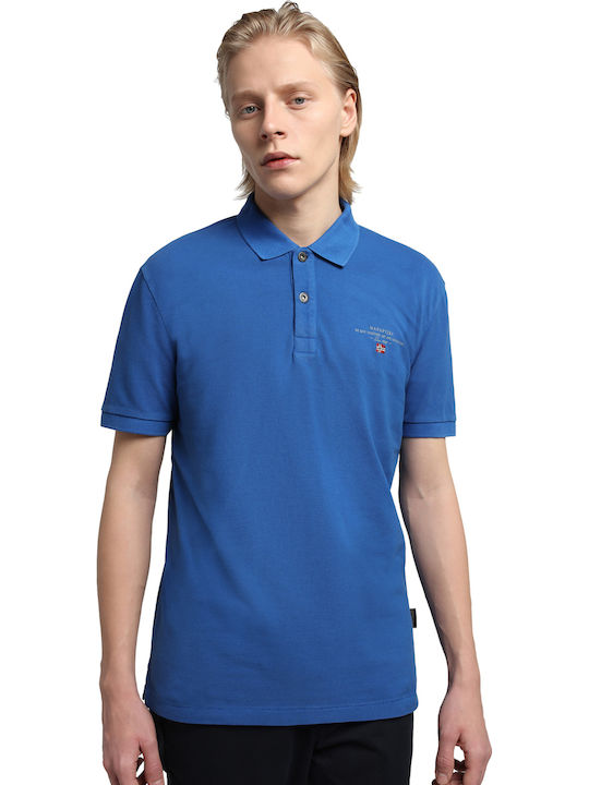 Napapijri Elbas Polo T-shirt Skydiver Blue NP0A...