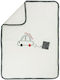 Ellepi Blanket Nursery Swaddling Blankets Cotton White 55x80cm