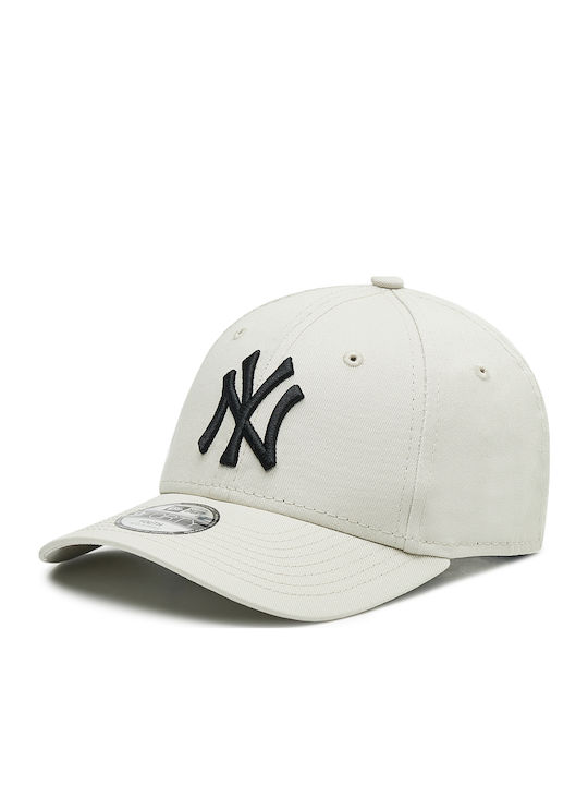 New Era Παιδικό Καπέλο Jockey Υφασμάτινο New York Yankees Μπεζ