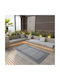 vidaXL Rug Outdoor Rectangular Grey