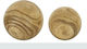 Zaros Decorative Ball made of Wooden 10.7x10.7x10.7cm 1pcs