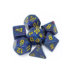 Chessex Speckled Polyhedral Dice Twilight 7pcs 25366